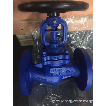 Cast Steel DIN Bellow Seal Globe Valve